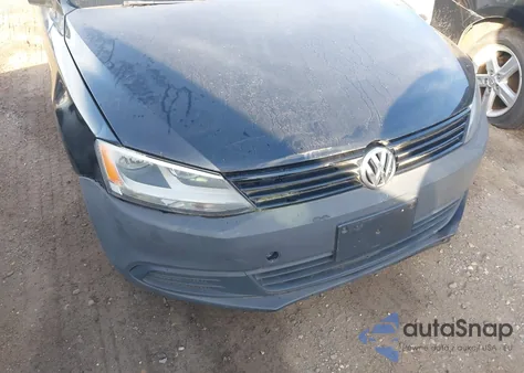 2012 Volkswagen Jetta 2.0L S из США, поврежденный, VIN 3VW1K7AJ3CM321012